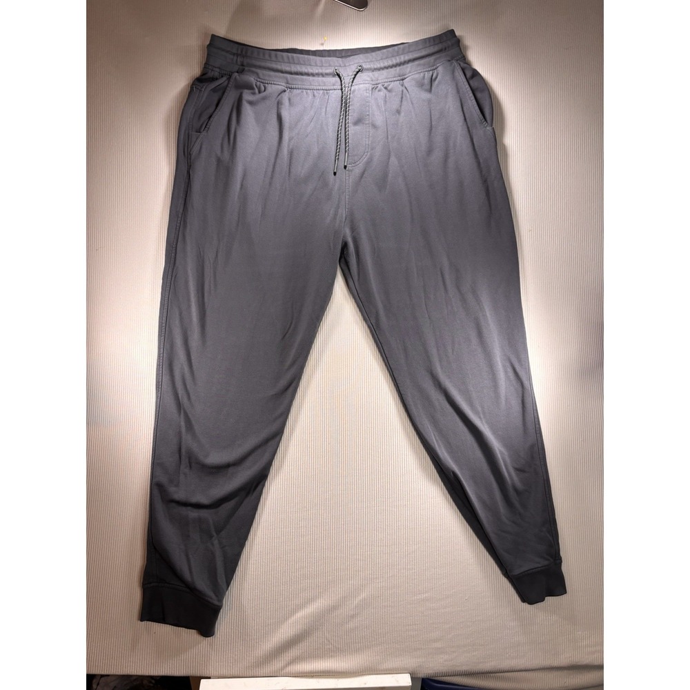 Free Fly Sweatpants XXL ‎ Gray Bamboo Lightweight Fleece Jogger Loungewear